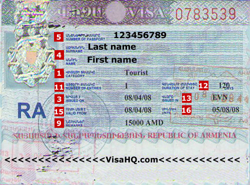 Armenia Visa - Application, Requirements - Residents of Philippines ...